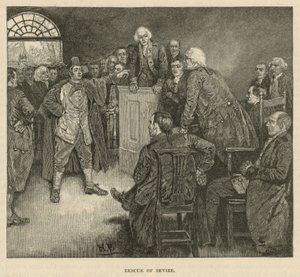 Salvataggio di Sevier da Howard Pyle